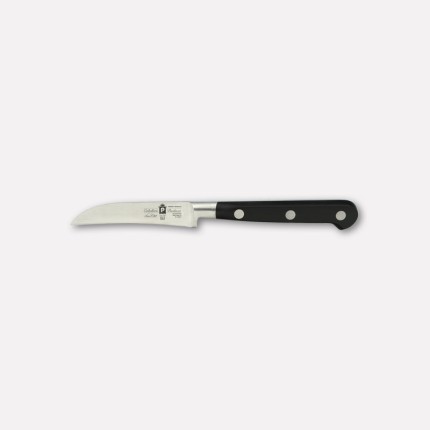 Forged vegetable knife, curved blade - cm. 7