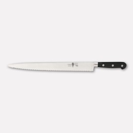 Forged roast knife, serrated blade - cm. 30