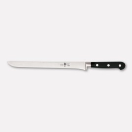 Forged ham knife, pointed blade - cm. 30