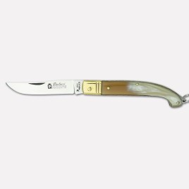 Zouave knife, genuine horn handle - cm. 17