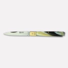 “Il Siciliano” knife, imitation horn handle - cm. 21