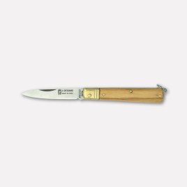 “Il Siciliano” knife, olive handle - cm. 15