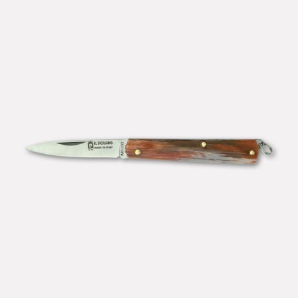 “Il Siciliano” knife, celluloid handle - cm. 17