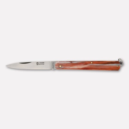 “Il Siciliano” knife, celluloid handle - cm. 21