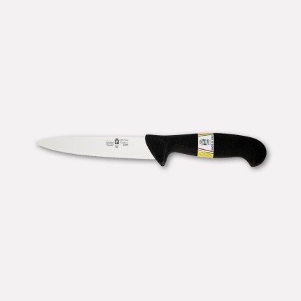 Kitchen knife with serrated blade - cm. 14