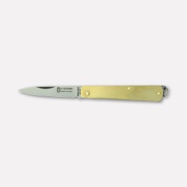 “Il Siciliano” knife, brass handle - cm. 15