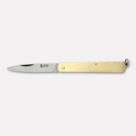 "Il Siciliano” knife, brass handle - cm. 21