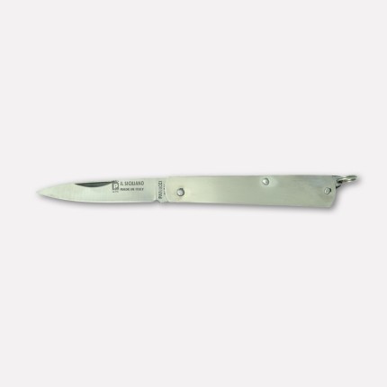 “Il Siciliano” knife, stainless steel handle - cm. 15