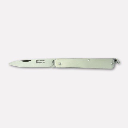 “Il Siciliano” knife, stainless steel handle - cm. 19