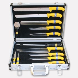Suitcase for chef with 13 knives of the Millennium3 line - Option "A"