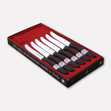 6pcs table knife in gift box - cm. 11