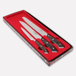Confezione 3 coltelli da cucina forgiati