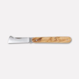 Professional grafting knife, olive handle - cm. 19