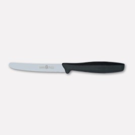 6 pcs. table knives, black PP handles