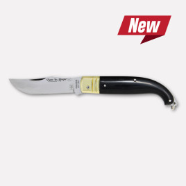 Zouave "La Morgia" Frosolone knife, black handle - cm. 19