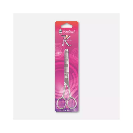 Forbici per sfoltire capelli e barba, inox