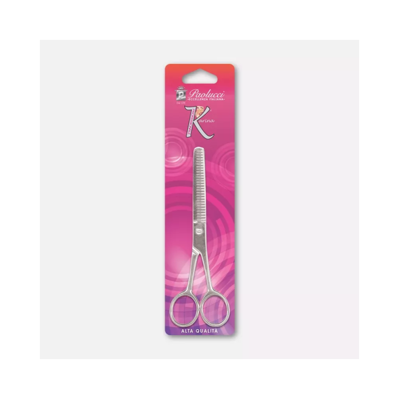 Forbici per sfoltire capelli e barba, inox