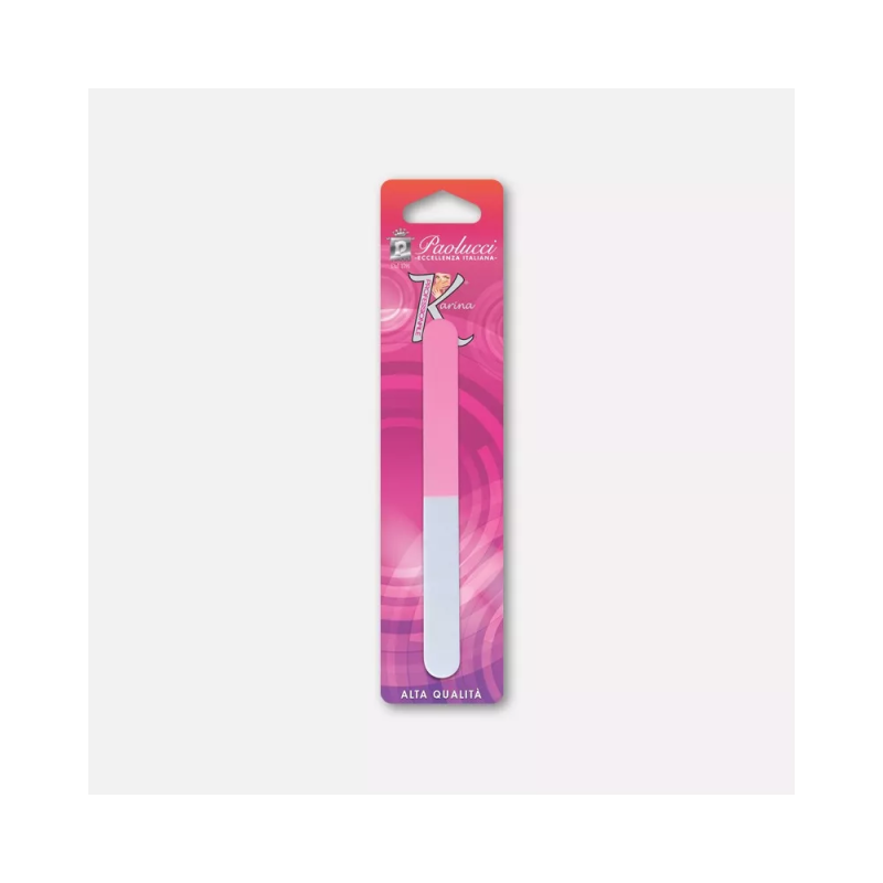 3-step nail file, smooths and polishes