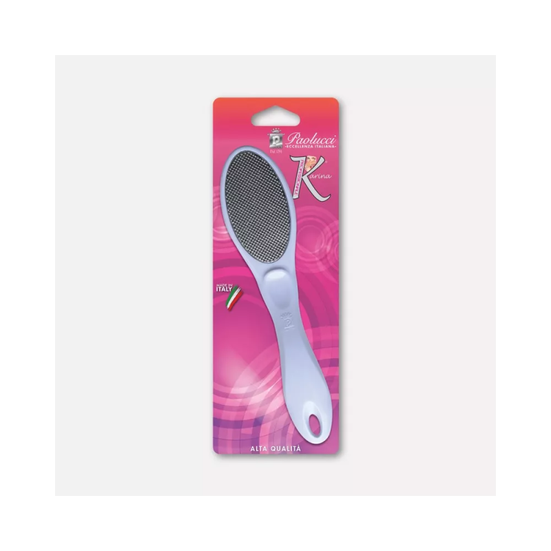 Raspa professionale per pedicure, inox
