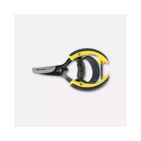 Citrus scissors, curved blades, with strap