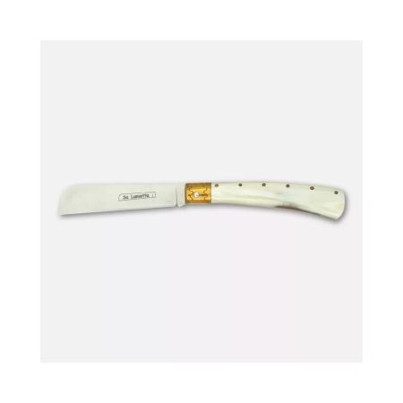 "Lametta" knife with genuine horn handle – 18 cm