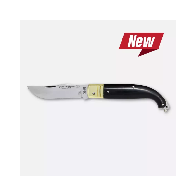 "La Morgia" Frosolone Zuavo Knife, black handle – 21 cm