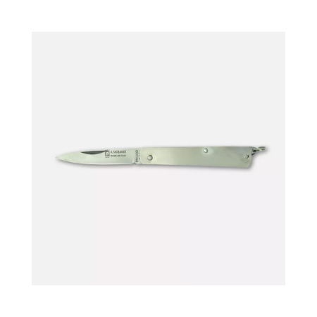 Coltello "Il Siciliano", manico in acciaio inox - cm. 17