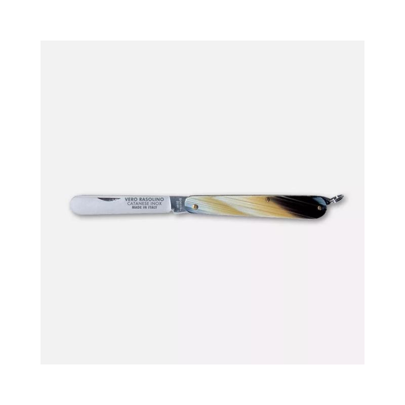 Scraper with imitation horn handle – 15 cm