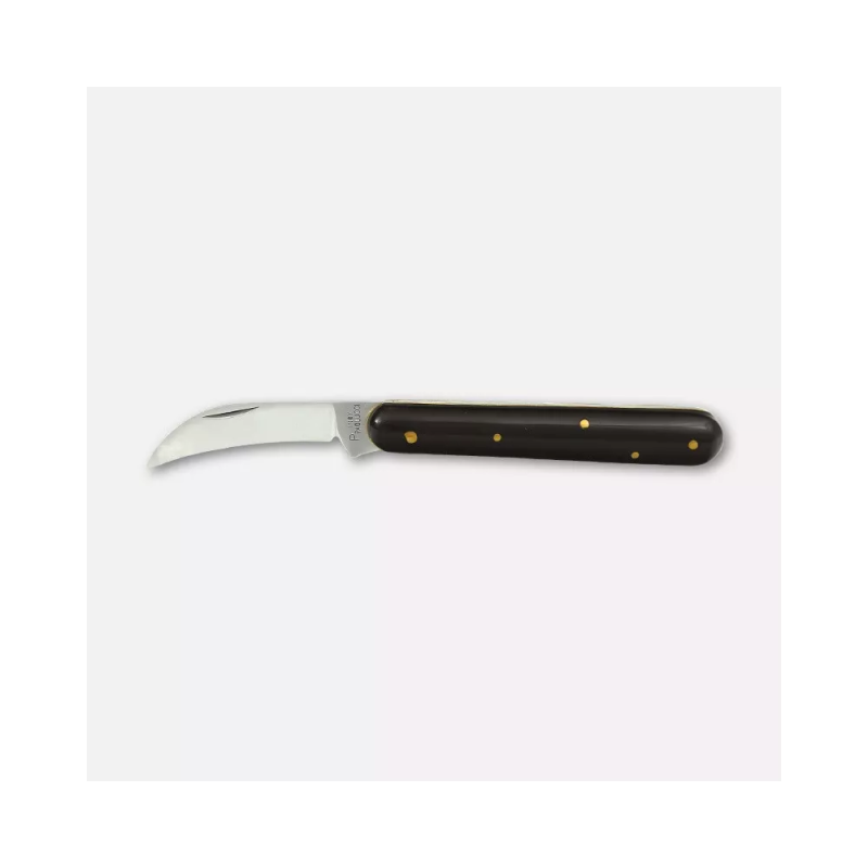Coltello per innesto professionale, lama curva - cm. 17