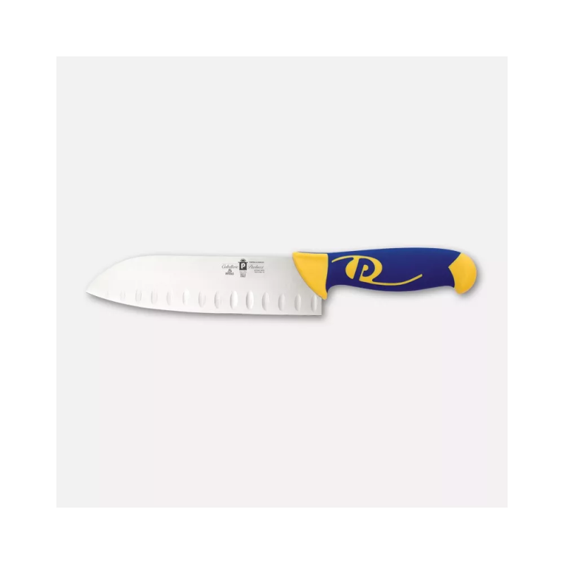 Coltello Santoku, con alveoli - cm. 18