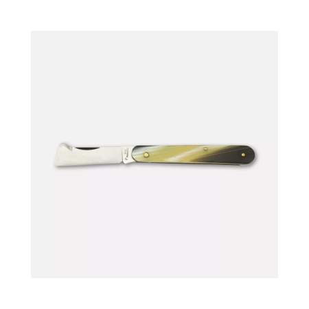 Professional grafting knife with imitation horn handle – 19 cm