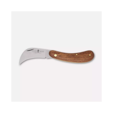Roncola professionale, manico in legno - cm. 18