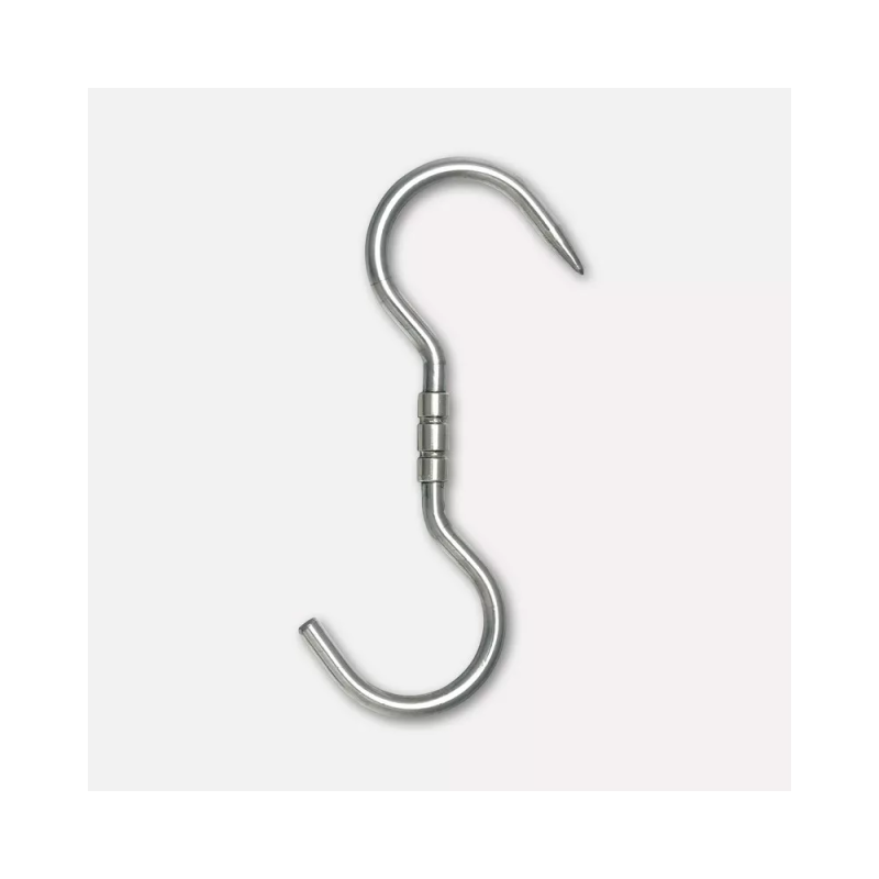 Stainless steel swivel hook, single blister pack (9x210)
