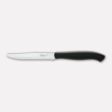 Set of 6 steak knives - black handles
