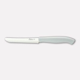 6 pcs. table knives - white handles