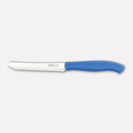 6 pcs. table knives - blue handles