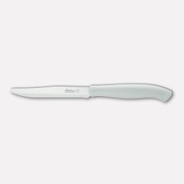 6 pcs. steak knives - white handles