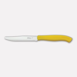 6 pcs. steak knives - yellow handles
