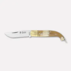 "Zuavo Max" knife with genuine horn handle – 19 cm