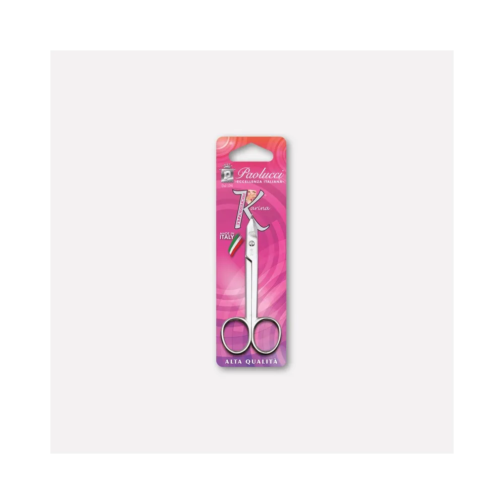 Curved pointed-tip toenail scissors, premium quality