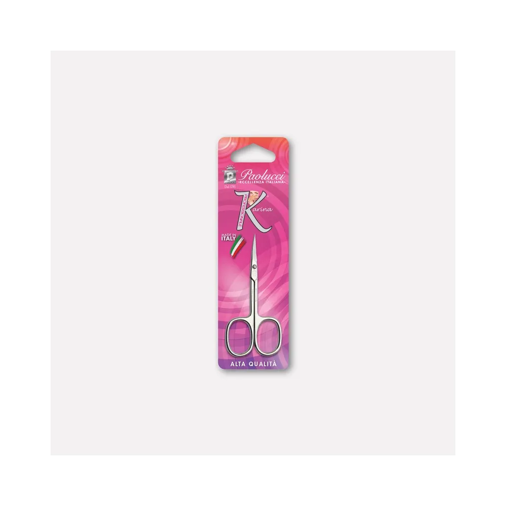 Curved manicure scissors