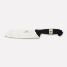 Santoku knife with hollow edges (granton edge) – 18 cm