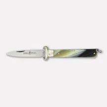 Coltello da caccia, manico in finto corno - cm. 19