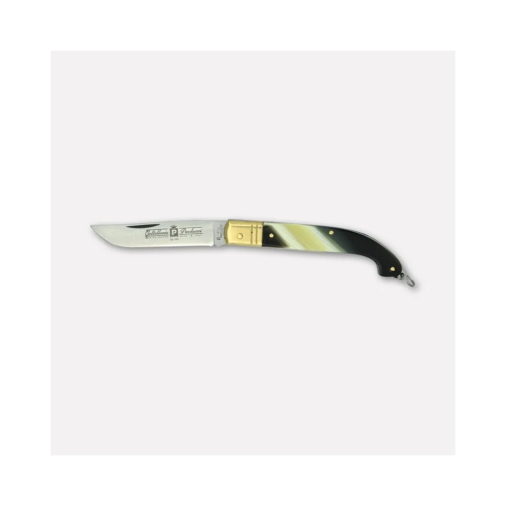 Zuavo knife with imitation horn handle – 17 cm
