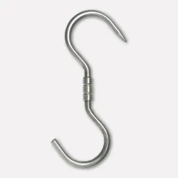 Stainless steel swivel hook, single blister pack (9x240)
