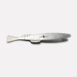 Fish bone tweezers, stainless steel