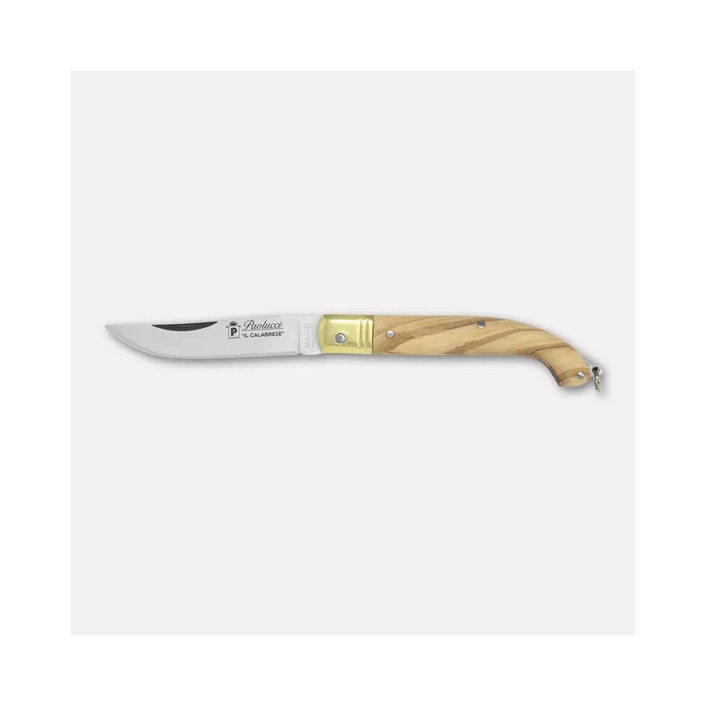 Zuavo "Il Calabrese" knife with olive wood handle – 17 cm