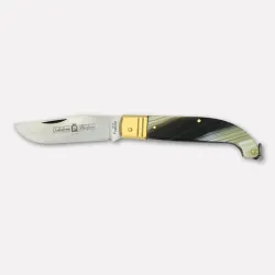 "Zuavo Max" knife with imitation horn handle – 21 cm