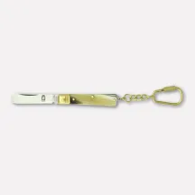 "Il Frosolino" scraper pocket knife with pendant, imitation horn handle – 11 cm