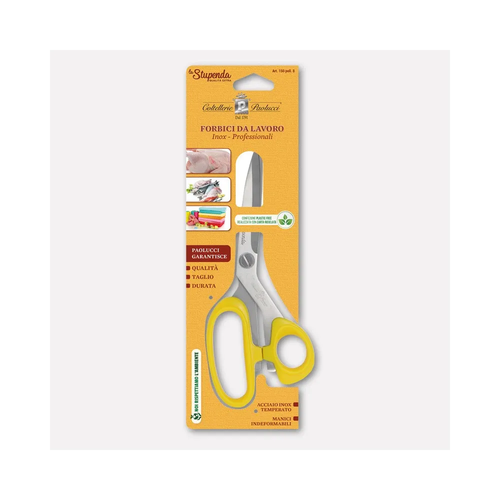 Utility scissors, 8 inches